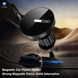 Suport auto Lito (LT-W05), pentru Grila ventilatie, cu N52 Neodymium Magnet, 360° Rotation, 32mm Wide Tail Clip Hook, negru