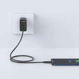 Cablu Acefast de date (C3-01), Type-C to Lightning, 30W, 3A, Incarcare rapida, 1.2m, alb