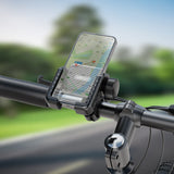 Acefast Suport Telefon (D58), pentru Cycling, cu Anti-Injury Pads, Anti-Theft System, Universal, 4.7, 6.9, Negru