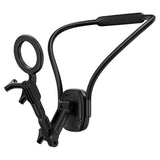 Suport de birou Acefast Neck Suport telefon (E32), Prindere magnetica pentru GoPro, Phone, 360° Reglabil, Secure Fit, Strong Magnets, negru