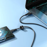 Cablu Acefast de date (C3-09), USB to Micro-USB, 2.4A, 480Mbps, 1.2m, alb