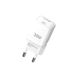 Incarcator retea Lito (LC11), Type-C Output, PD30W, GaN, Real Time Protection, EU Plug, alb
