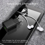 Incarcator retea Lito (LC15L), cu Lightning Cable Included, Type-C, USB Output, PD20W, GaN, PC Fireproof, EU Plug, negru