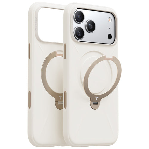 Husa pentru iPhone 17 Pro, Torras Qpro Silicone Series, alb