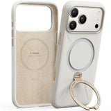 Husa pentru iPhone 17 Pro, Torras Qpro Silicone Series, alb