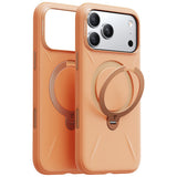 Husa pentru iPhone 17 Pro, Torras Qpro Silicone Series, portocaliu