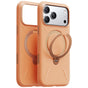 Husa pentru iPhone 17 Pro, Torras Qpro Silicone Series, portocaliu