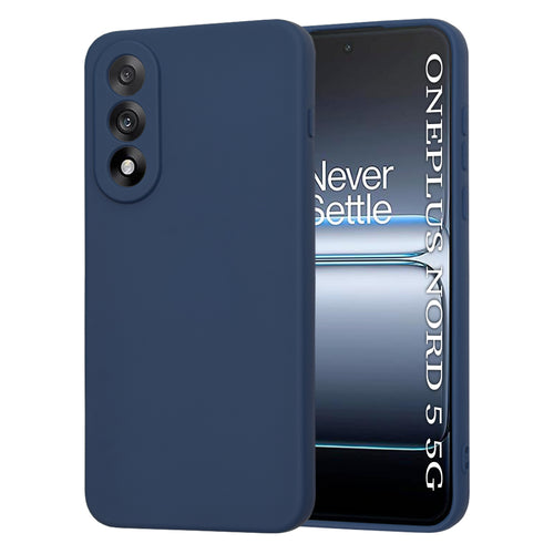 Husa pentru OnePlus Nord 5, Techsuit SoftFlex, bleumarin