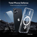 Folie ESR Classic, Hybrid, Halolock, Included, iPhone, 17, Clear