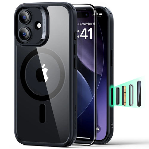 Folie ESR Classic, Hybrid, Halolock, Included, iPhone, 17, Clear