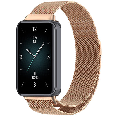 Curea pentru Honor Band 9, Techsuit Watchband (W009), roz auriu