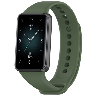 Curea pentru Honor Band 9, Techsuit Watchband (W014), verde inchis