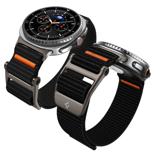 Curea pentru Samsung Galaxy Watch8 40mm, Spigen DuraPro Flex (AMP10116), negru