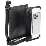Spigen Waterproof Crossbag A640 (AMP09746), Universal Crossbody Pouch pentru Accessories, 2 Compartimens, Negru