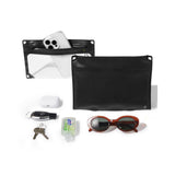 Spigen Waterproof Crossbag A640 (AMP09746), Universal Crossbody Pouch pentru Accessories, 2 Compartimens, Negru