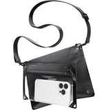 Spigen Waterproof Crossbag A640 (AMP09746), Universal Crossbody Pouch pentru Accessories, 2 Compartimens, Negru
