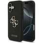 Husa pentru iPhone 17, Guess Hardcase 4G Grained Big and Classic Logo (GUHCP17SPGT4MBK), negru