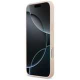 Husa pentru iPhone 17 Pro Max, Guess Hardcase 4G Grained Big and Classic Logo (GUHCP17XPGT4MBP), roz