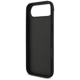 Husa pentru iPhone 17 Air, Guess Hardcase 4G Grained Big and Classic Logo (GUHCP17MPGT4MBK), negru
