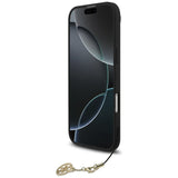 Husa pentru iPhone 17 Air, Guess Hardcase 4G Charm Cradle MagSafe (GUHMP17MGF4GCK), negru