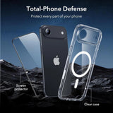 Folie ESR Classic, Hybrid, Halolock, Included, iPhone, 17, Air, Clear