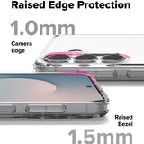 Husa pentru Samsung Galaxy S25 FE, Ringke Fusion, mata