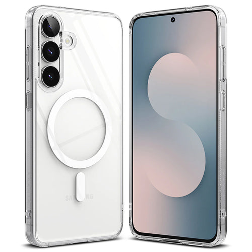 Husa pentru Samsung Galaxy S25 FE, Ringke Fusion MagSafe, transparenta