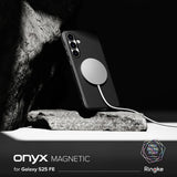 Husa pentru Samsung Galaxy S25 FE, Ringke Onyx MagSafe, negru