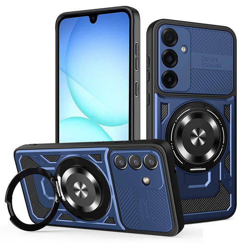Husa pentru Samsung Galaxy A17 5G, Techsuit RuggedCam, albastru