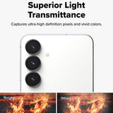Folie de protectie pentru Samsung Galaxy S25 FE, Ringke Camera Lens Frame Glass (2 pack)