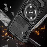 Husa pentru Samsung Galaxy A17 5G, Techsuit RuggedCam, albastru