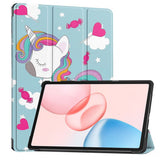 Husa tableta pentru Honor Pad 10, Techsuit FoldPro, Unicorn