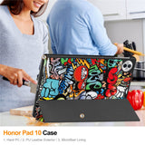 Husa tableta pentru Honor Pad 10, Techsuit FoldPro, Unicorn