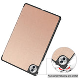 Husa tableta pentru Honor Pad 10, Techsuit FoldPro, roz