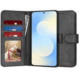 Husa pentru Samsung Galaxy S25 FE, Techsuit Diary Book, negru