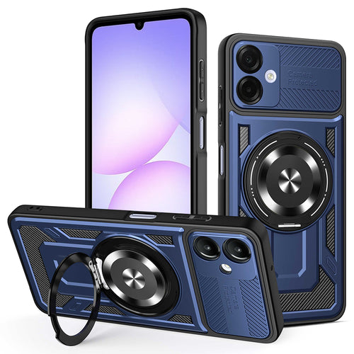 Husa pentru Samsung Galaxy A07 4G, Techsuit RuggedCam, albastru
