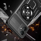 Husa pentru Samsung Galaxy A07 4G, Techsuit RuggedCam, albastru
