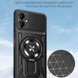 Husa pentru Samsung Galaxy A07 4G, Techsuit RuggedCam, albastru