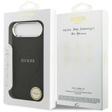 Husa pentru iPhone 17 Air, Guess Hardcase Classic Logo MagSafe (GUHMP17MPSAREGSK), negru