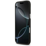 Husa pentru iPhone 17 Air, Guess Hardcase Classic Logo MagSafe (GUHMP17MPSAREGSK), negru