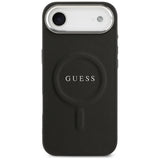 Husa pentru iPhone 17 Air, Guess Hardcase Classic Logo MagSafe (GUHMP17MPSAREGSK), negru