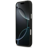 Husa pentru iPhone 17 Pro Max, Guess Hardcase Classic Logo MagSafe (GUHMP17XPSAREGSK), negru