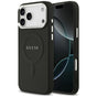 Husa pentru iPhone 17 Pro Max, Guess Hardcase Classic Logo MagSafe (GUHMP17XPSAREGSK), negru