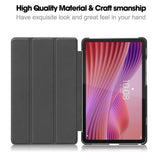 Husa tableta pentru Lenovo Tab One 8.7, Techsuit FoldPro, negru