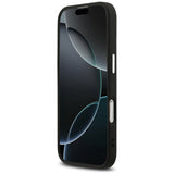 Husa pentru iPhone 17, Guess Hardcase Classic Logo MagSafe (GUHMP17SPSAREGSK), negru