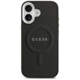 Husa pentru iPhone 17, Guess Hardcase Classic Logo MagSafe (GUHMP17SPSAREGSK), negru