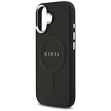 Husa pentru iPhone 17, Guess Hardcase Classic Logo MagSafe (GUHMP17SPSAREGSK), negru
