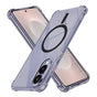 Husa pentru Samsung Galaxy S25 Edge, Techsuit Shockproof Clear Silicone MagSafe, fumuriu