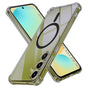 Husa pentru Samsung Galaxy S24 FE, Techsuit Shockproof Clear Silicone MagSafe, fumuriu