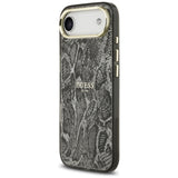 Husa pentru iPhone 17 Air, Guess Python Pattern MagSafe (GUHMP17MHIMPYGK), negru